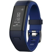 Garmin 010-01955-38 vívosmart HR+ Activity Tracker (Regular Fit; Midnight Blue/Force Blue)