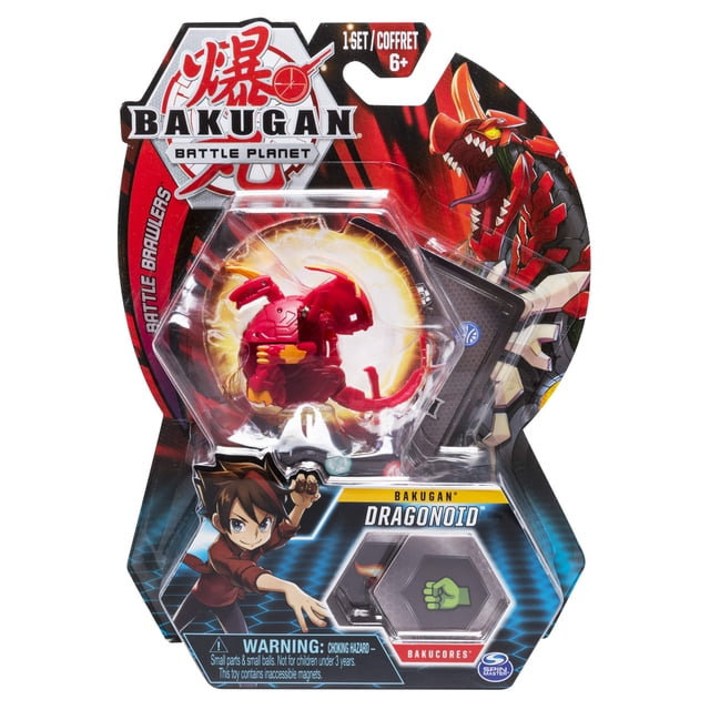 Figura de acción Bakugan Dragonoid coleccionable con accesorios