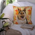 thumbnail image 3 of Carolines Treasures BB9915PW1414 German Shepherd Fall Fabric Decorative Pillow, 3 of 4