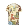 thumbnail image 3 of Curious George Boys' Shirt 3D Print Short Sleeve Tee Tshirt for Kids, 3 of 5