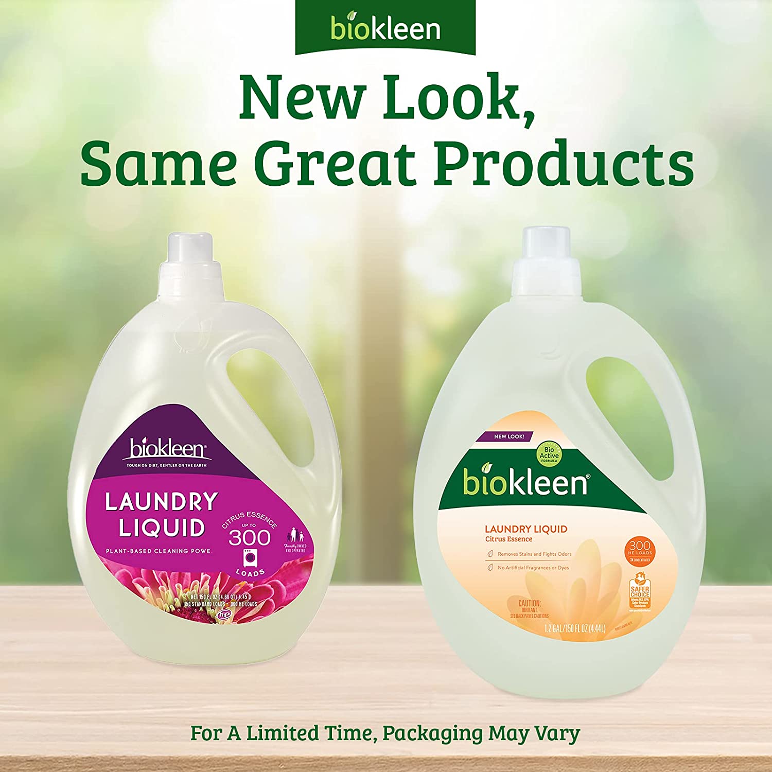 Biokleen Natural Laundry Detergent Liquid - 300 Loads- Eco Friendly Concentrated Plant Based Safe for Kids and Pets No Artificial Colors or Preservatives - image 5 of 6