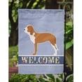 thumbnail image 3 of Spanish Hound Welcome Garden Flag, 3 of 3