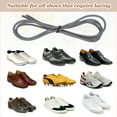 thumbnail image 3 of Uxcell Elastic Shoe Laces, No Tie Shoelaces for Adults Gray, 3 of 6