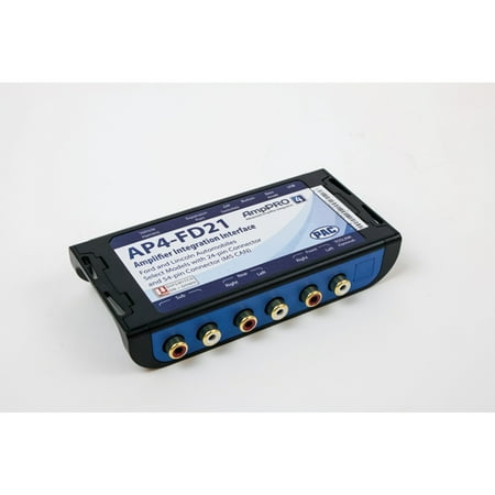 PAC - Amplifier Integration Interface for Select Ford Vehicles with 8.4” Radio and Sony System - Black/Blue