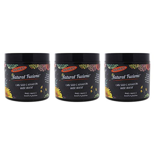 Palmer's Natural Fusion Chia Seed & Argan Oil Hair Mask, 9.5 fl oz photo 6