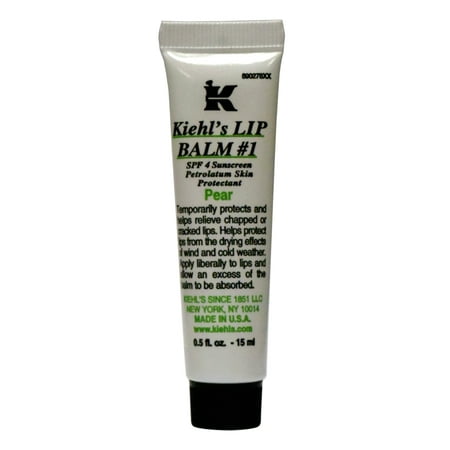 Kiehl's Lip Balm SPF4 Sunscreen # 1 Pear 15 ml/0.5 (Best Lip Sunscreen Product)