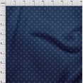 thumbnail image 4 of oneOone Cotton Cambric Blue Fabric Diamond Shape Small Sewing Material Print Fabric By The Yard 56 Inch Wide, 4 of 4