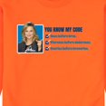 thumbnail image 3 of Parks and Recreation - You Know My Code - Men's Crew Neck Fleece Pullover, 3 of 6