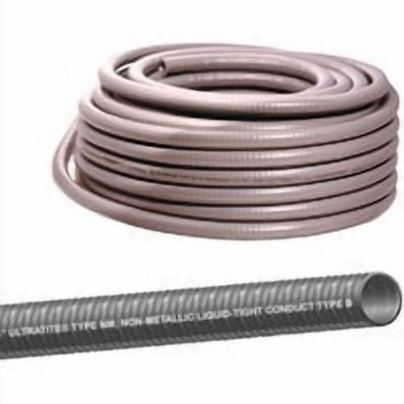 Sealtite Conduit, Non-Metallic, Flexible, Gray, 1/2-In. x 100-Ft.