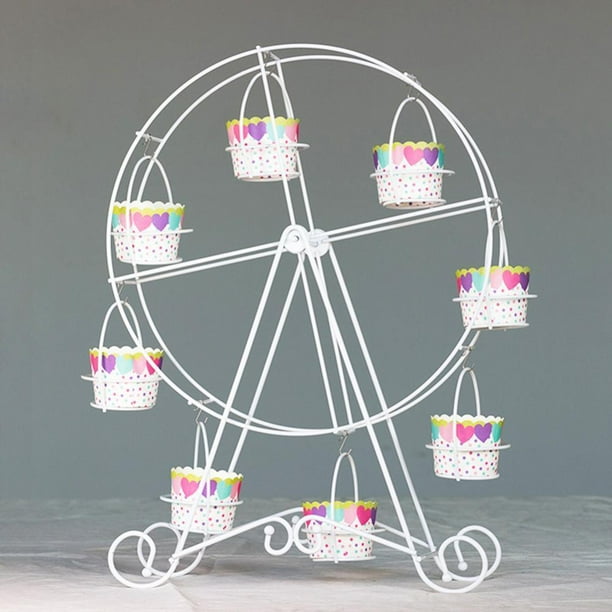 SHAR Metal Ferris Wheel Cupcake Holder Wedding Birthday Party Cake