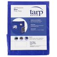 thumbnail image 4 of Kotap TRA-0812 Waterproof All-Purpose Multi-Use Protection/Coverage 5-mil Poly Tarp, Cut Size: 8 x 12'/Finished Size: 7' 4" X 11' 6", Blue, 4 of 4