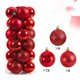 thumbnail image 3 of 24 bolas de Navidad de 3/4/6 cm para decoración de árbol de Navidad, decoración de habitación del hogar, colgante de Navidad para Año Nuevo, caja de regalo DIY, 3 of 5