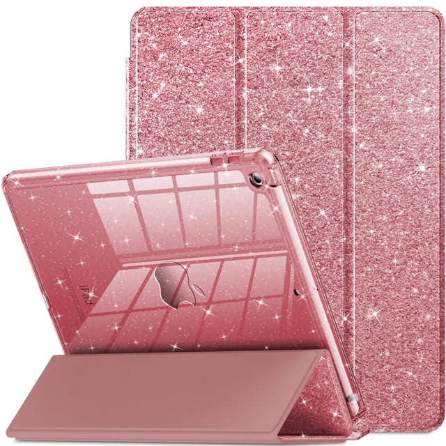 Funda INFILAND para iPad de 9ª, 8ª y 7ª generación de 10,2 pulgadas con soporte para lápices