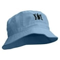thumbnail image 4 of Jazz Musician Band Embroidered Bucket Hat - Lt Denim OSFM, 4 of 5
