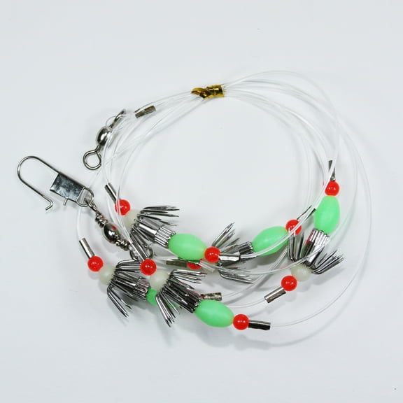 Ahi USA Squid Catcher 5 Hook Squid Fishing Gangion