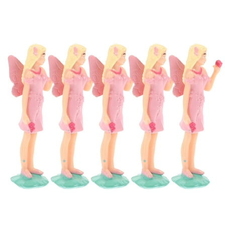 EXHUMKY 5pcs Music Box Dancing Ballet Doll Jewelry Box Ballerina Plastic Wind-up Children Personal Enjoyment