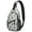 Fresh, variant on Space Galaxy Sling Backpack for Sci-fi Lovers, Astronaut and Planet Design, Starry Night Sky Crossbody Bag for Outer Space Enthusiasts