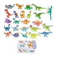 thumbnail image 4 of Dualoai Early Education Matching Cartoon Puzzles Early Learning Educational Activity Dinosaur World, 4 of 9