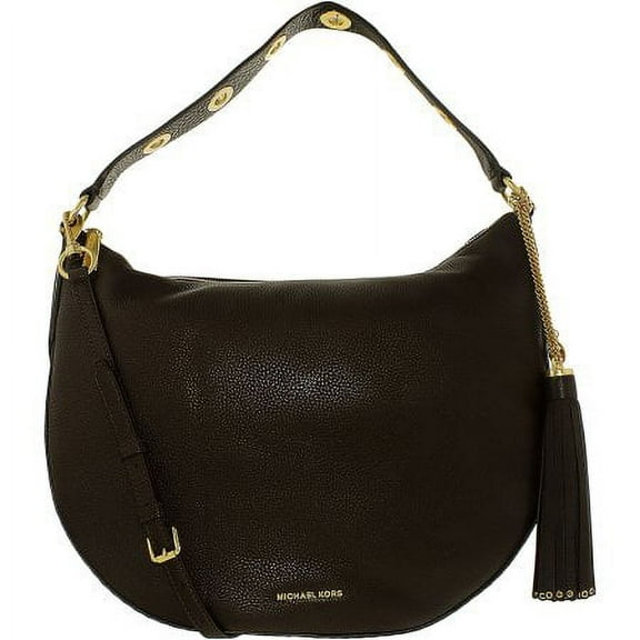 Brooklyn Large Convertible Leather Hobo - Coffee - 30F6ABNH3L-217
