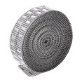 thumbnail image 1 of 1 Rouleau Beau Ruban Diamant en Strass à 8 Rangées Ruban Scintillant Étincelant, 1 of 7