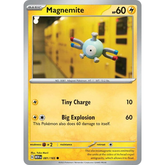 Pokemon Scarlet & Violet 151 Common Magnemite #81