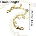 thumbnail image 2 of Cute Cherry Gold Bag Charms Wallet Chain Keychains Purse Accessories For Women, 2 of 14