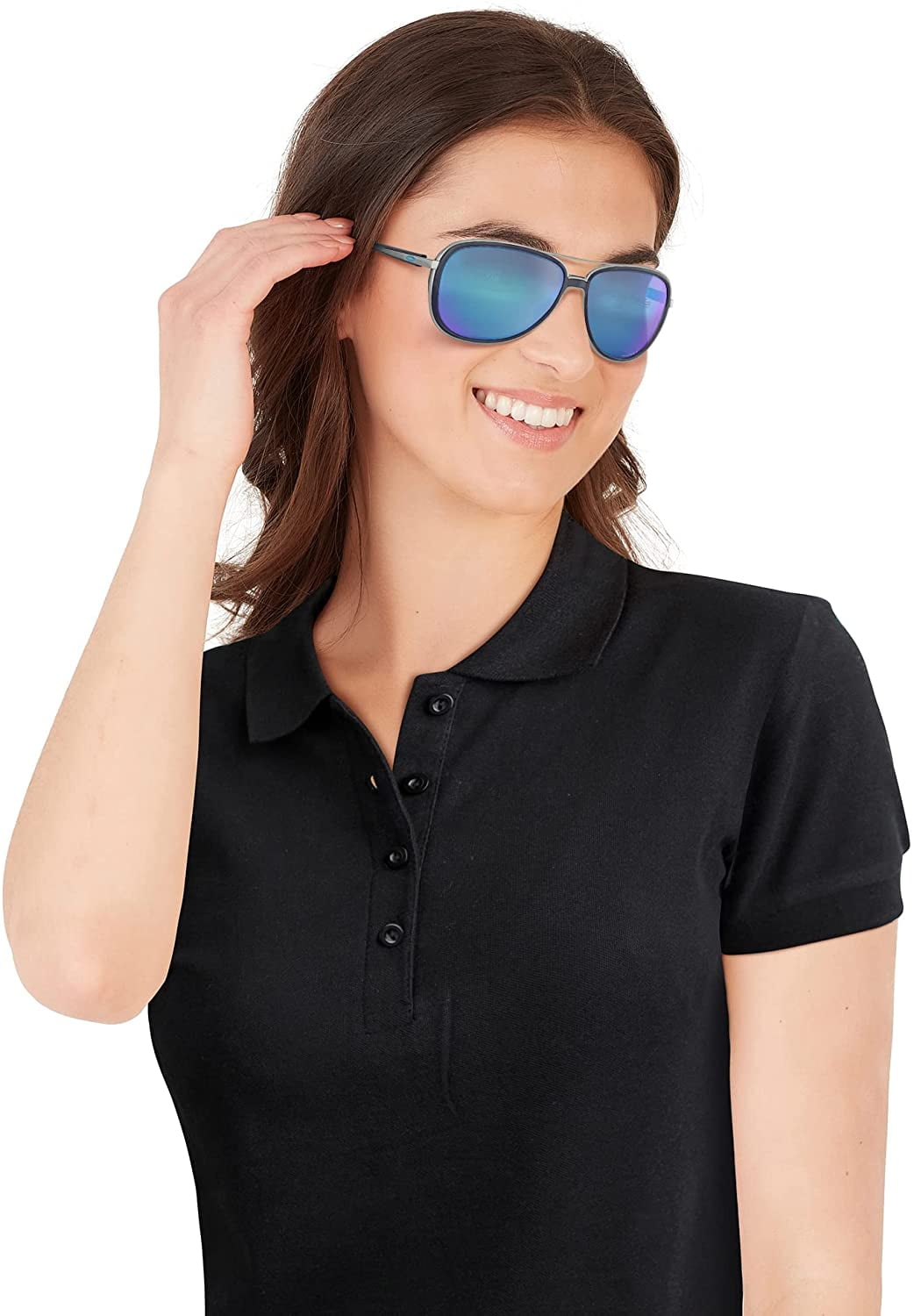 Oakley Split Time Series OO4129 Aviator Sunglasses for Women