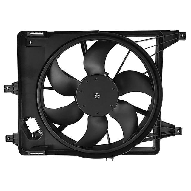 Ventilador Radiador Renault Clio 2002 A 2009 L4 1.6L Sencillo 2 Pines KEEP ON GREEN