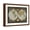 Brown Frame, variant on Art.com World Map Stretched Canvas Print Wall Art by Elizabeth Medley, 32" x 24"