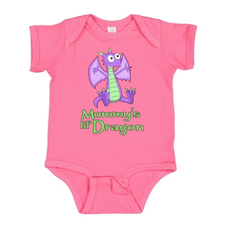 

Inktastic Mommy s Lil Dragon Gift Baby Boy or Baby Girl Bodysuit
