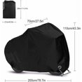 thumbnail image 5 of Funda para Bicicleta, Funda Protectora Impermeable para Bicicleta Funda Impermeable para Bicicleta Antipolvo Protección UV Funda para Lluvia para Bicicleta para MTB y Bicicleta de Carretera 200x70x11, 5 of 5