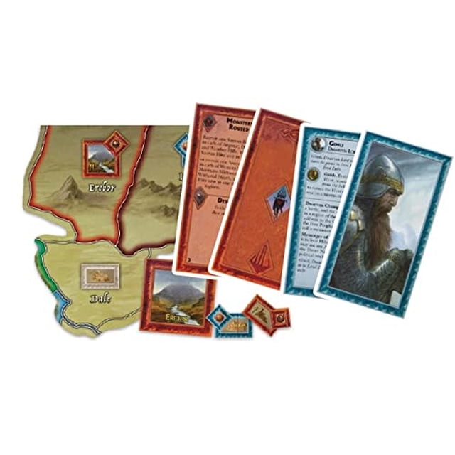 War of The Ring: The Fate of Erebor – Expansión del juego de cartas por Ares Games 2-4 jug Ares Games Ares Games