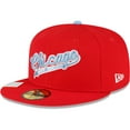 thumbnail image 3 of Men's New Era Red Chicago White Sox City Flag 59FIFTY Fitted Hat, 3 of 6