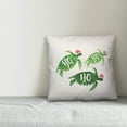 thumbnail image 3 of Creative Products Ho Ho Ho Sea Turtles 16x16 Spun Poly Pillow, 3 of 3
