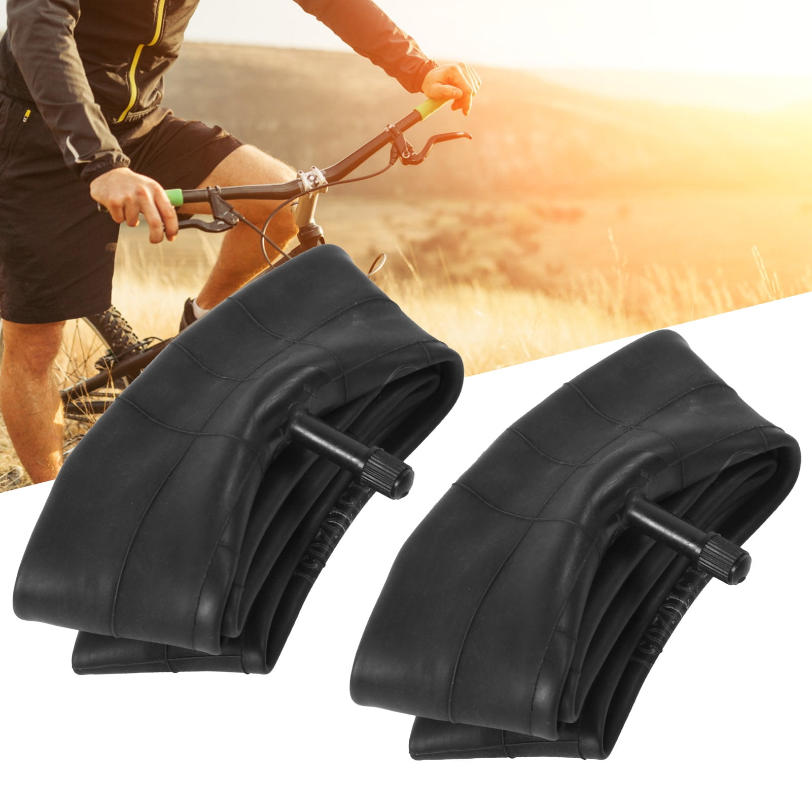 2 Pi¡§¡§Ces V¡§|lo Chambre ¡§¡è Air Schrader Valve Petite Roue Pliante