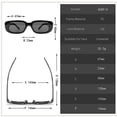 thumbnail image 2 of Lunettes de Soleil Rétro pour Femmes, Petit Cadre, Lunettes de Conduite, Pêche, Randonnée, Camping, Cyclisme, 2 of 8
