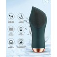 thumbnail image 4 of Ultrasonic Vibrating Facial Brush, Mini Face Silic Massar Recharable Facial Brush, Ing Skin Care Ce For Deep Clean, 4 of 5