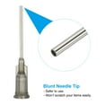 thumbnail image 5 of 16Ga Dispensing Needles, 102PCS 1 Inch Industrial Blunt Tip Dispensing Needle Syringes with Luer Lock Needle for Refilling Liquid Inks Adhesive Glue Oil,Gray, 5 of 5