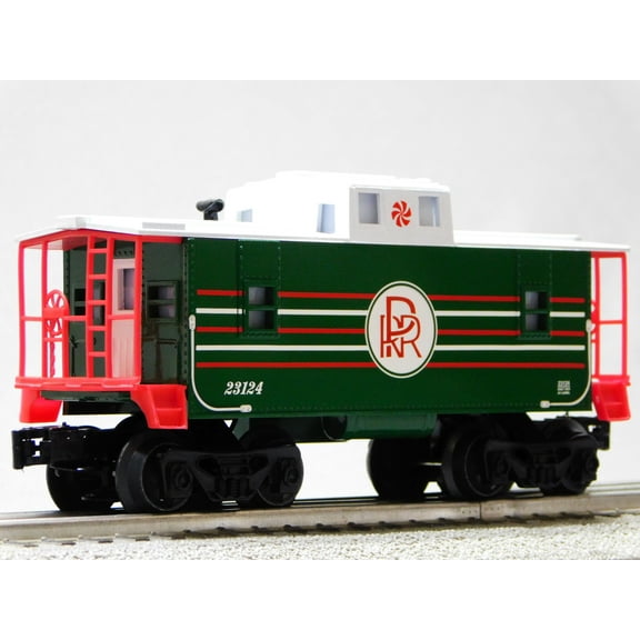 LIONEL PEPPERMINT RAILROAD CABOOSE #23124 O GAUGE TRAIN CAR 2523120-C