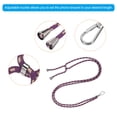 thumbnail image 3 of Phone Lanyard Crossbody Adjustable Neck Lanyard with Transparent Lanyard Patch for Smartphone Purple Coffee 1 Pcs, 3 of 5