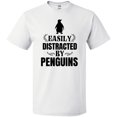 thumbnail image 3 of Inktastic Easily Distracted by Penguins T-Shirt, 3 of 5