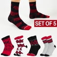 thumbnail image 4 of Calcetines redondos Stranger Things para mujeres y adolescentes, tallas 35-40, paquete de 5, 4 of 6