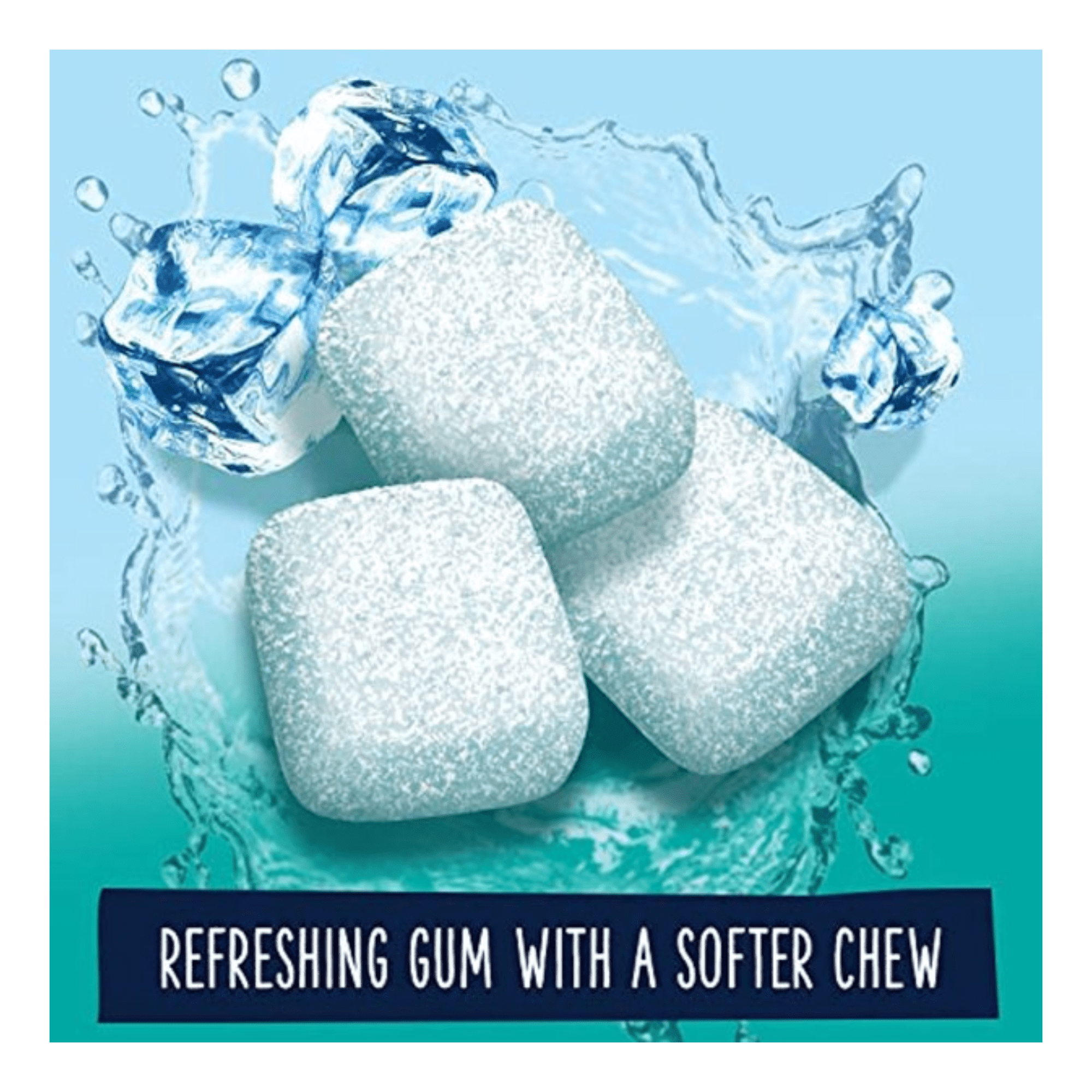 EXTRA Refreshers POLAR ICE Sugar Free Chewing Gum Bulk, 40 Pieces Per Gum Bottle 320 Pieces Total (Pack of 8)