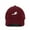 Burgundy, variant on Witch with Flying Broom Halloween Baseball Cap Embroidered Cotton Adjustable Dad Hat Teal