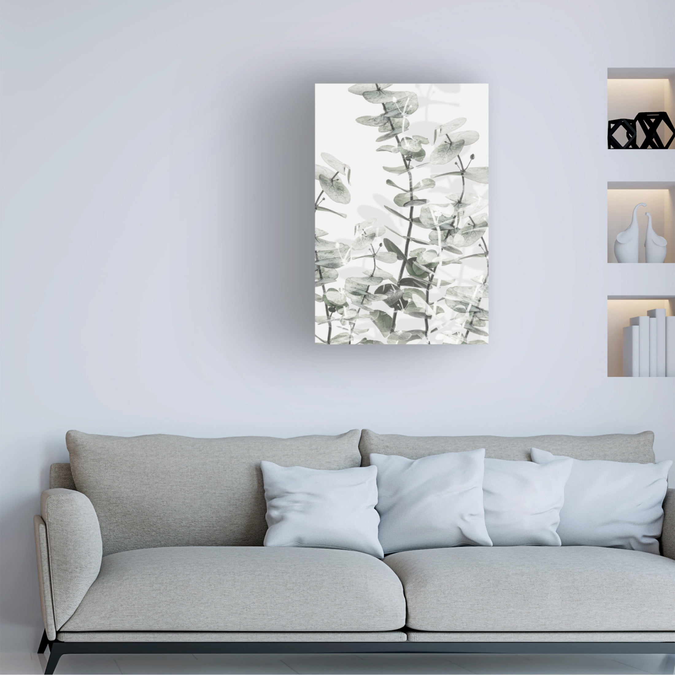 Pictufy Studio III 'Eucalyptus 1' Canvas Art - 30 x 47 Inches