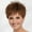 30 - Medium Auburn, variant on Vikki WhisperLite Wig by Paula Young - Short, Sassy Pixie Wig with Texture-Rich Layers and Natural Looking Hand-Tied Crown / Multi-tonal Shades of Blonde, Silver, Brown, and Red
