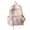 Pink, variant on Coquette Polka Dot Backpack for Women, Aesthetic Nylon Rucksack with Bow for Outing Travel Commuting Casual (Yellow)