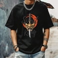 thumbnail image 4 of Men's Short Sleeve Graphic T shirt Collection Summer New Trendy Fashion Oversized Men's Tee, 4 of 5