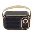 thumbnail image 4 of Altavoz Inalámbrico Vintage, Altavoz Estéreo Compacto Con Carga USB Para El Hogar Para Ordenador Portátil, 4 of 7