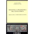 thumbnail image 1 of SEMANTICA Y PRAGMATICA DEL TEXTO COMUN CATEDRA, 1 of 1